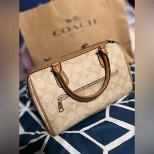 Coach | Bags | Coach Rowan Satchel In Signature Canvas With